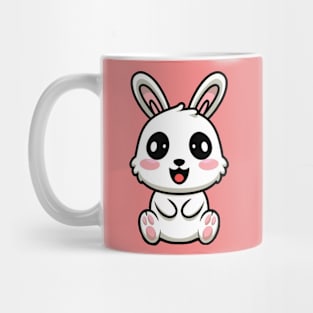 Kawaii White Bunny Mug